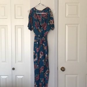 Floral print jumpsuit (size xs) from Zara
